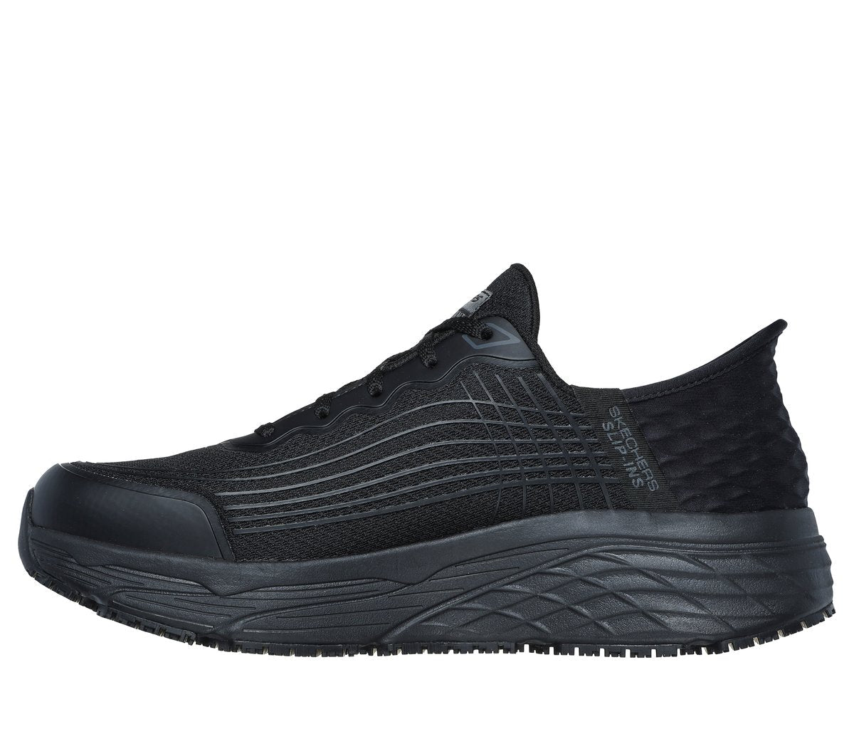 Slip-ins Work Slip-Resistant Relaxed Fit: Max Cushioning Elite - Remmal | Skechers USA