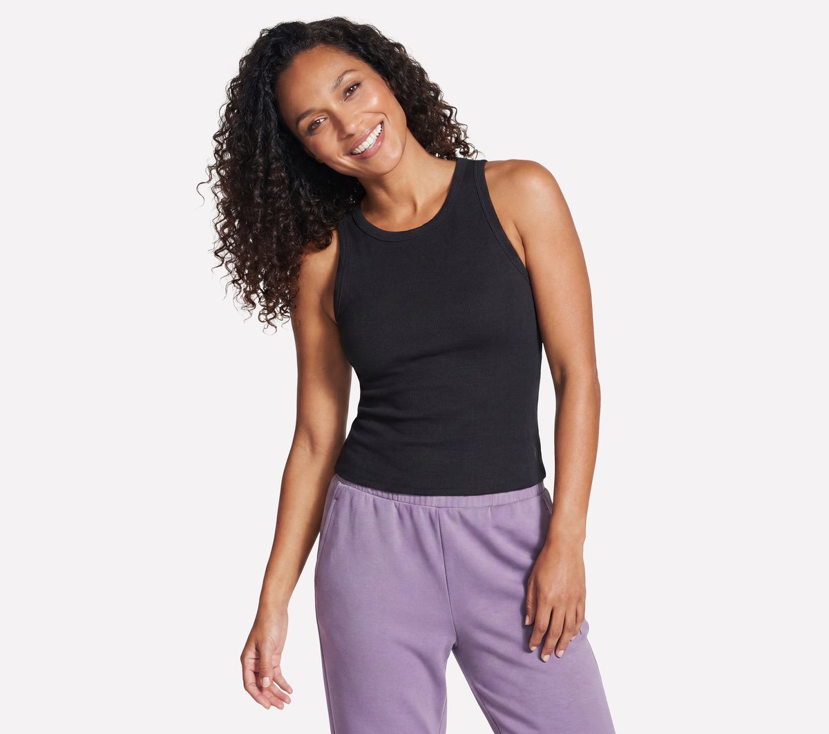 GO WALK Luxe Rib Tank | Skechers discount