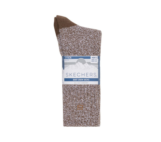 Super Soft Boot Crew Socks - 3 Pack | Skechers outlet