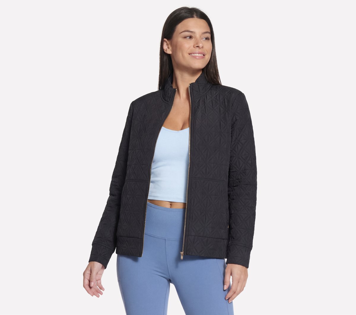 GO WALK Everywhere Cozy Fit Diamond Jacket | Skechers online