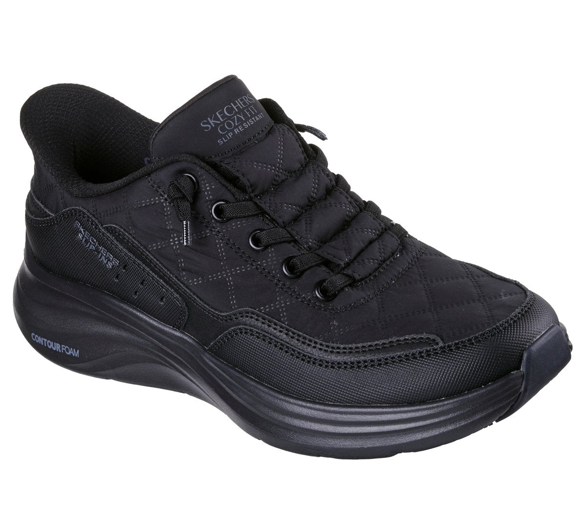 Slip-ins Work Slip-Resistant: Contour Foam - Cozy Fit | Skechers on sale
