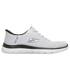WHITE / BLACK