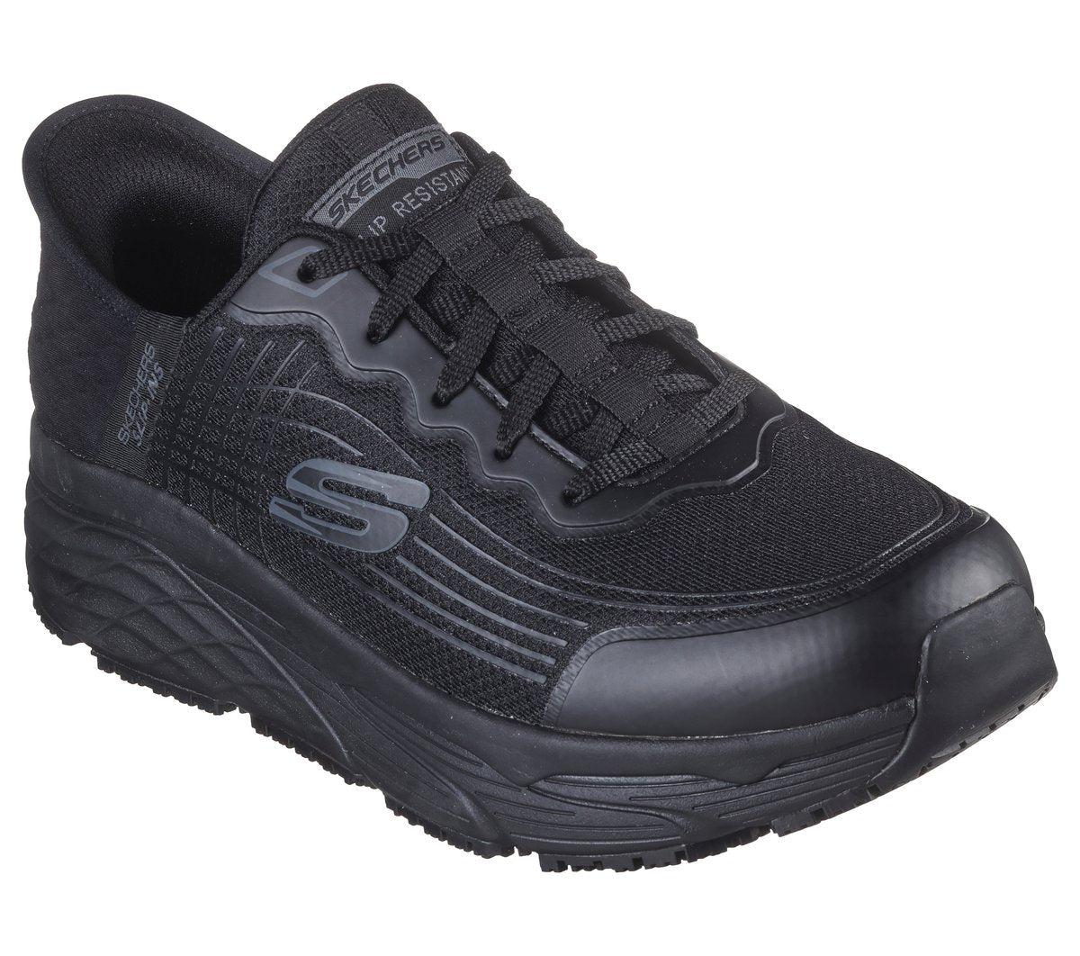 Slip-ins Work Slip-Resistant Relaxed Fit: Max Cushioning Elite - Remmal | Skechers USA