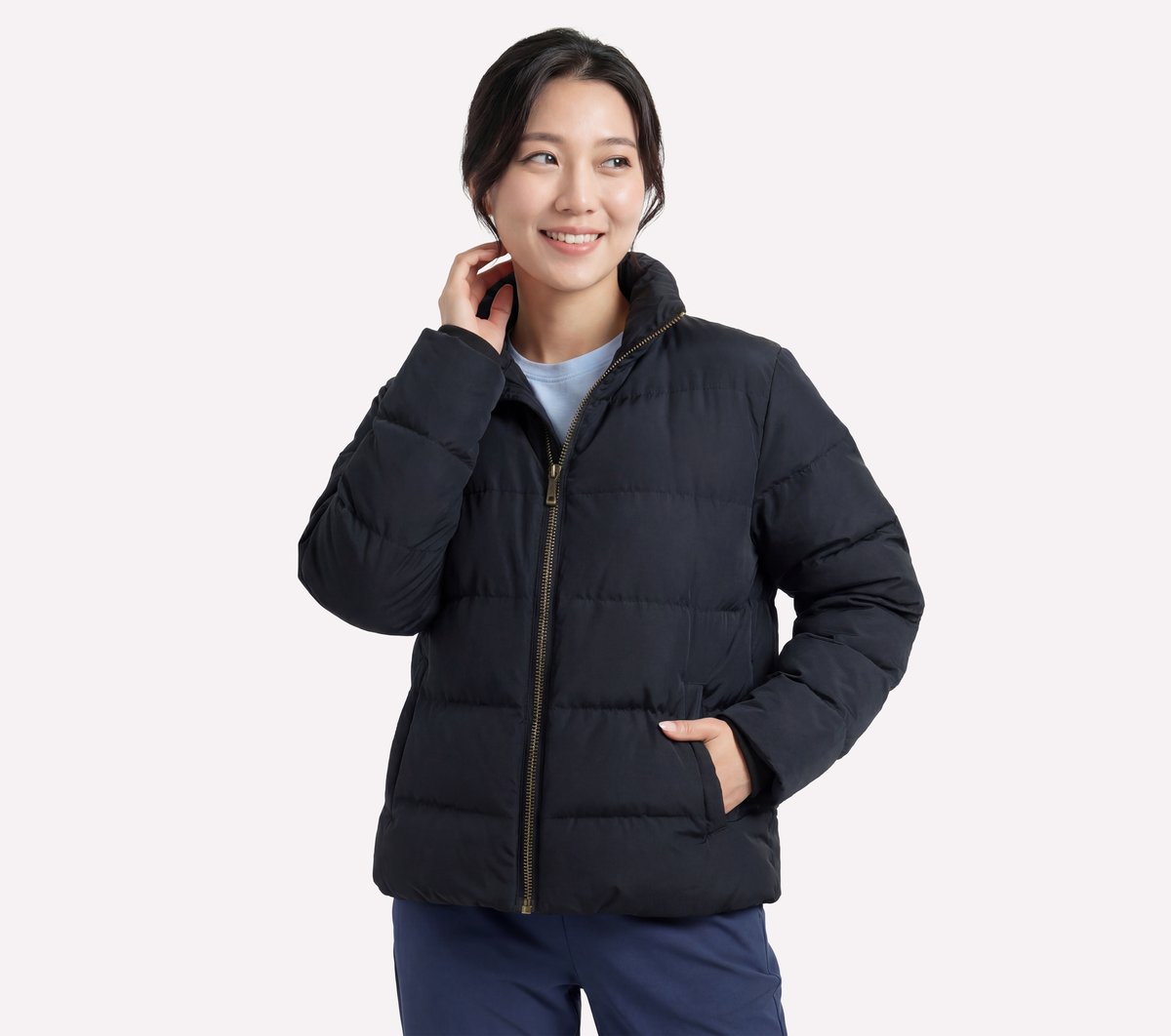Cozy Fit Allure Down Jacket | Skechers USA