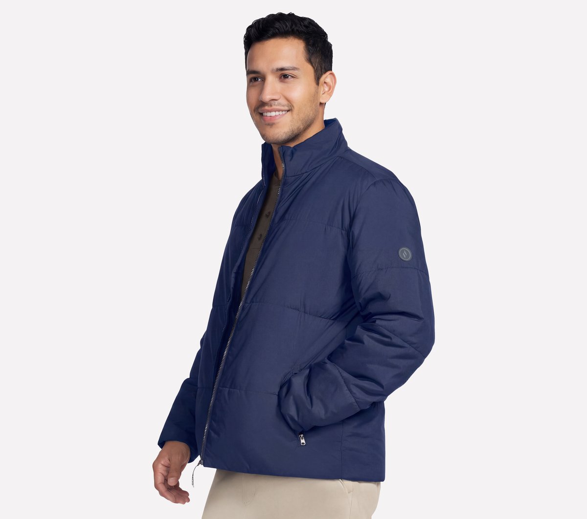 GO SHIELD Cozy Fit Traverse Down Jacket | Skechers online
