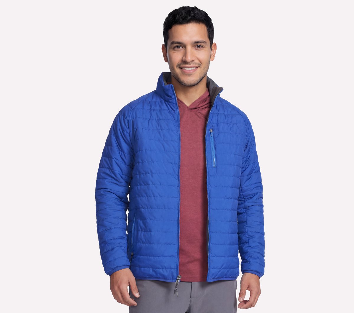 GO SHIELD Cozy Fit Altitude Reversible Jacket | Skechers on sale