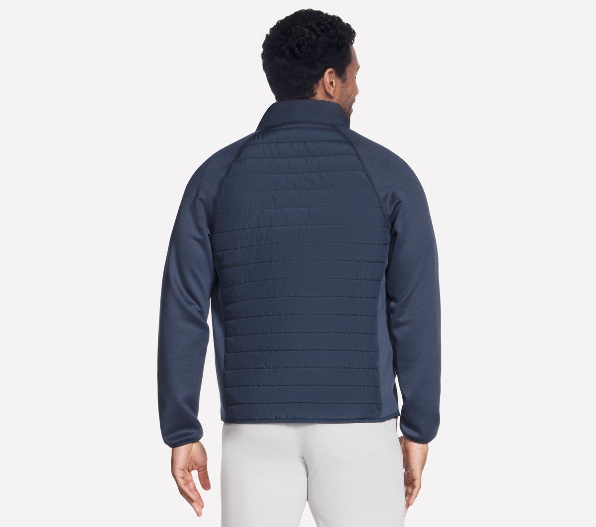The Hoodless Hoodie Hybrid Jacket | Skechers discount