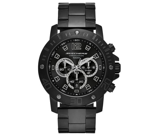 Stainless Steel Chronograph Watch | Skechers discount
