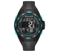 BLACK / TURQUOISE