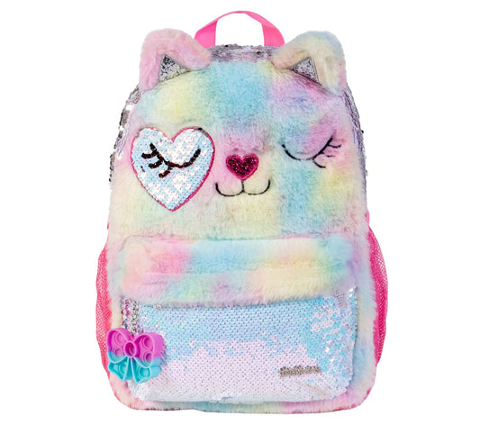 Twinkle Toes: Fur Cat Backpack | Skechers sale