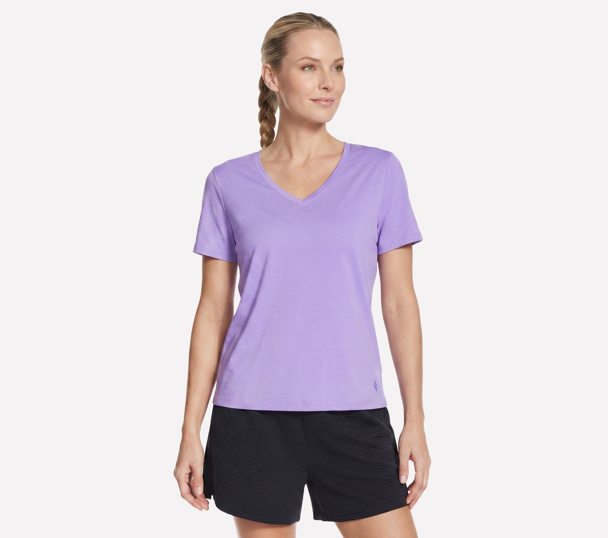 Pima V-Neck Tee | Skechers near me