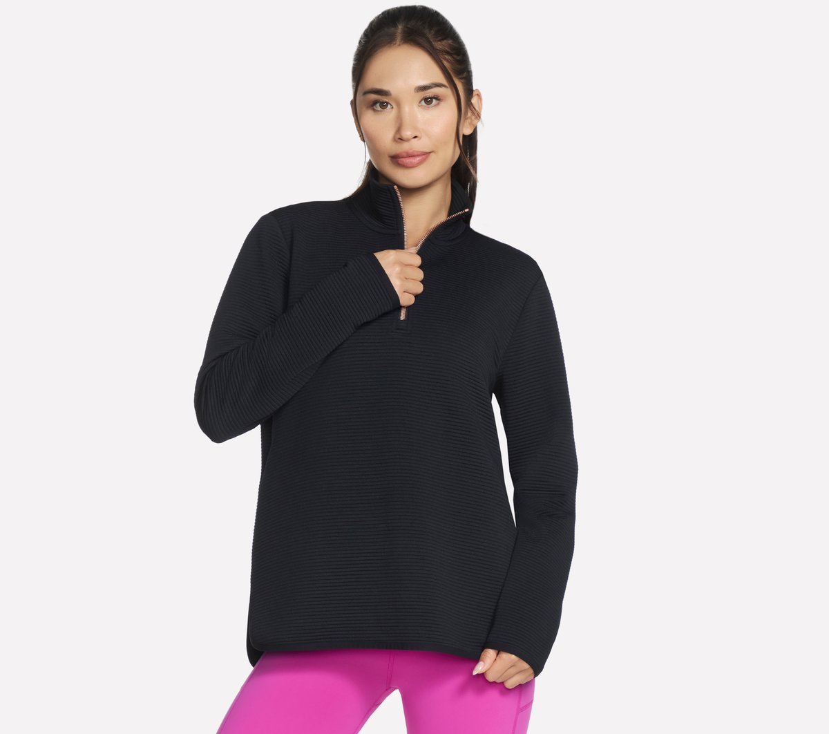 Soft Knit Ottoman 1/4 Zip | Skechers US