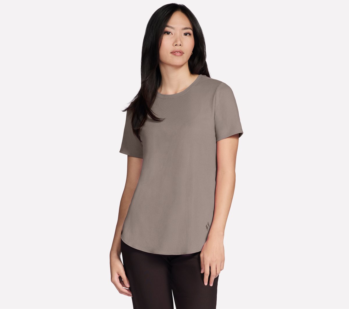 GO WALK Luxe Rib Tunic Tee | Skechers outlet