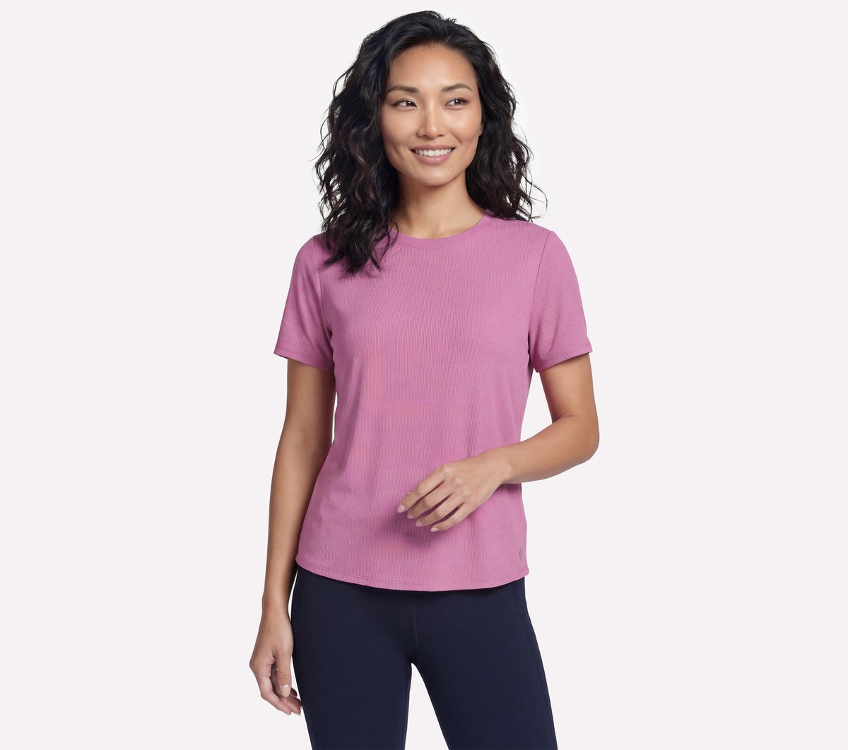 GO WALK Luxe Rib Tee | Skechers sale