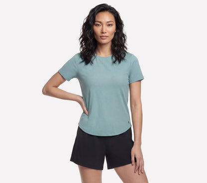 GO WALK Luxe Rib Tee | Skechers sale