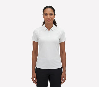GO GOLF Short Sleeve Birdie Zip Front Polo | Skechers USA