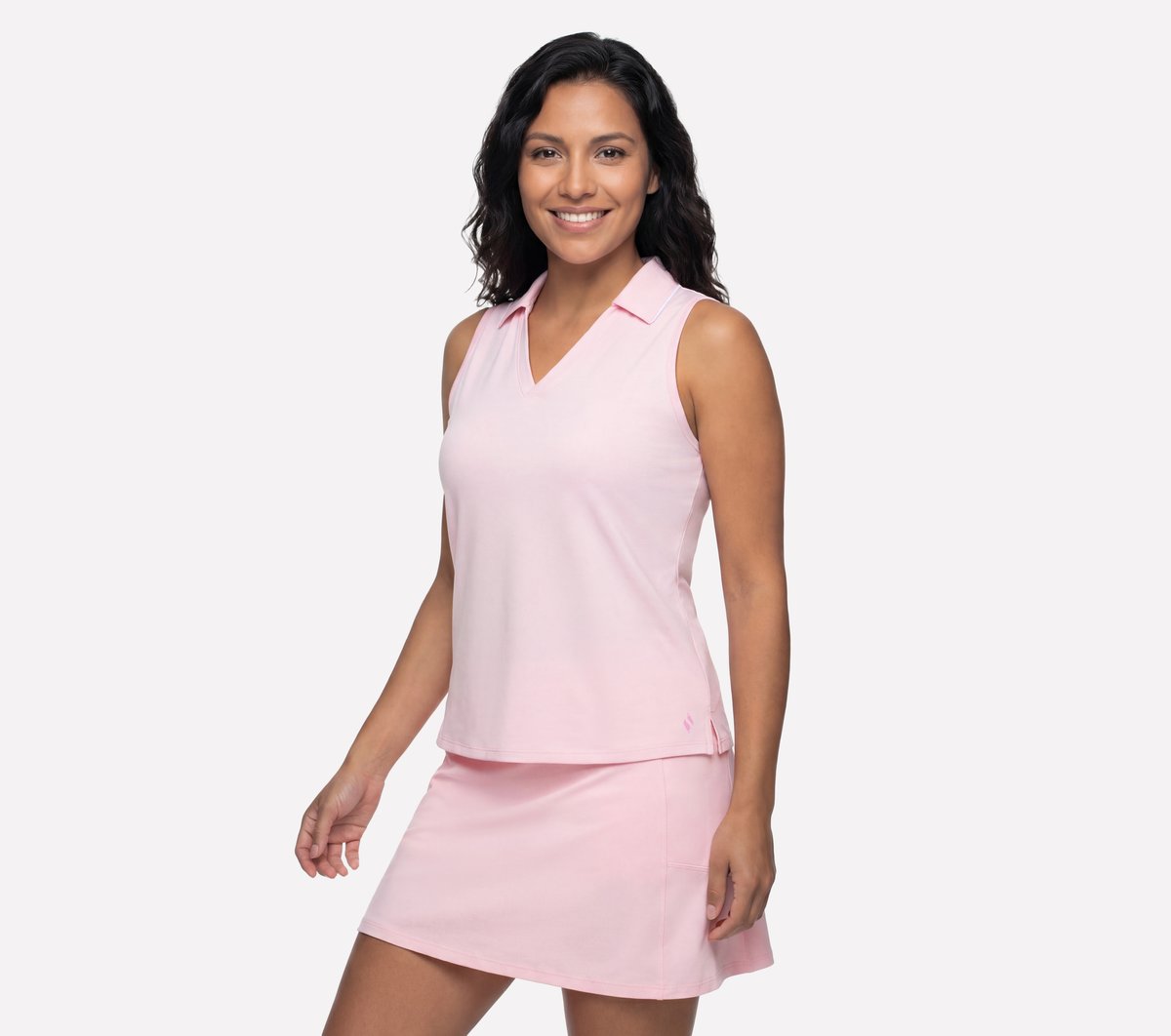 GO DRI Swift Polo Tank | Skechers US