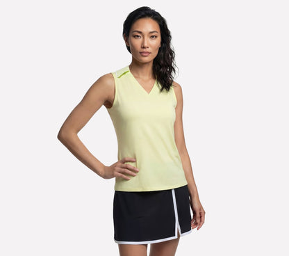 GO DRI Swift Polo Tank | Skechers US