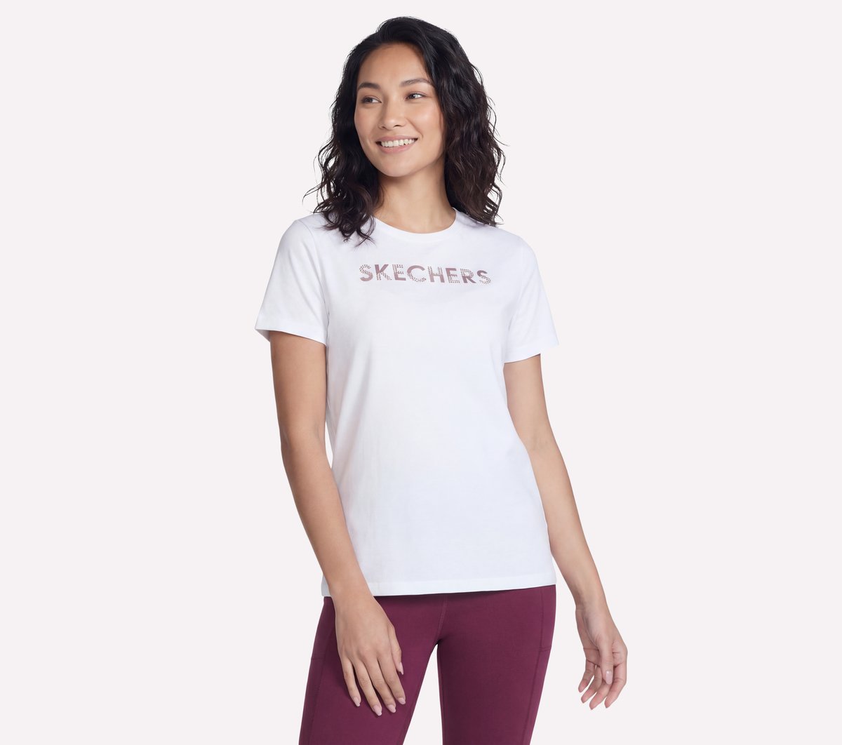 Dazzle Short Sleeve Tee | Skechers USA