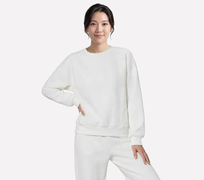 Downtown Cozy Fit Long Sleeve Crew | Skechers on sale