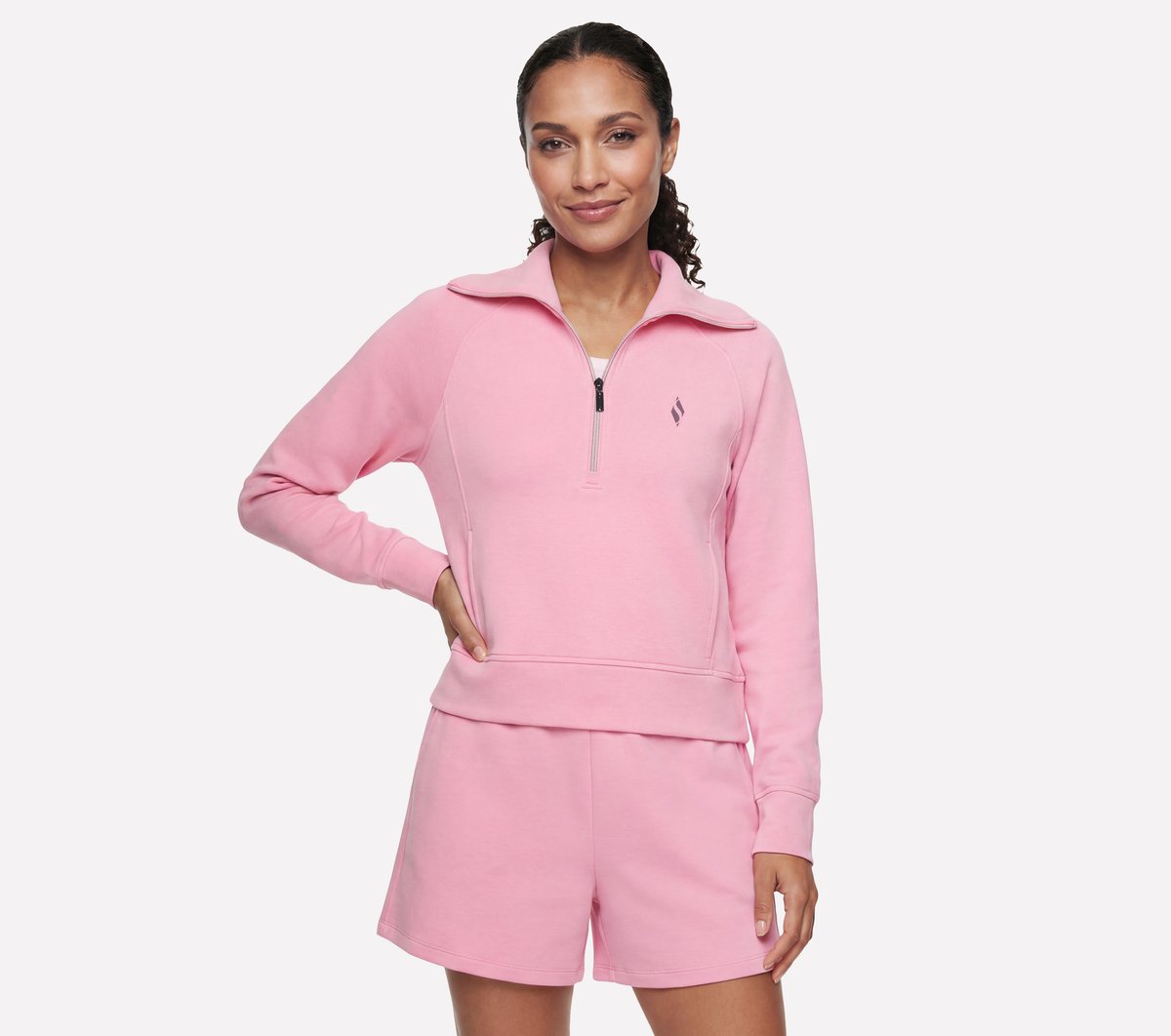 Cozy Luxe Everyday 1/4 Zip | Skechers discount