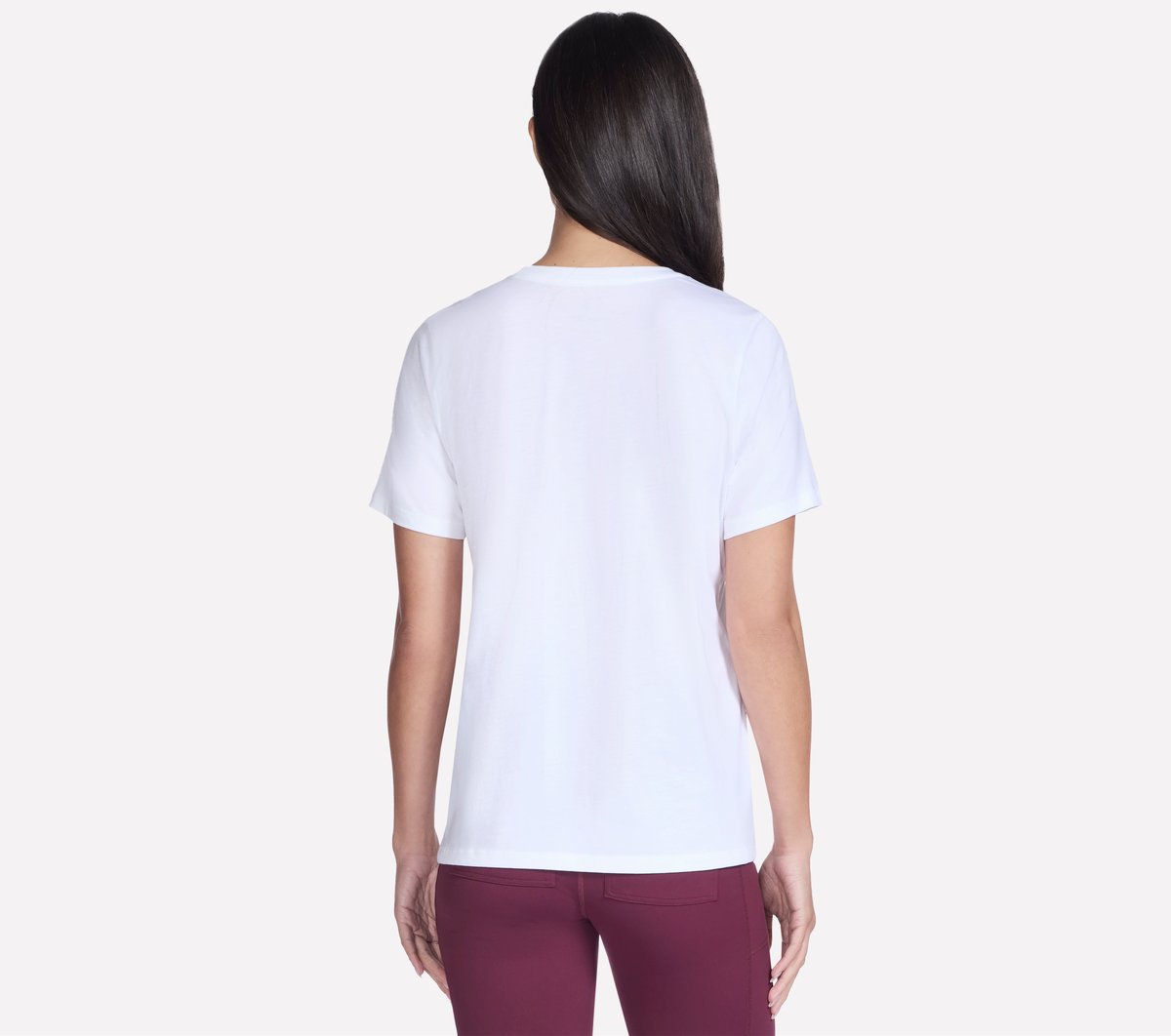 Floral Diamond Short Sleeve Tee | Skechers USA