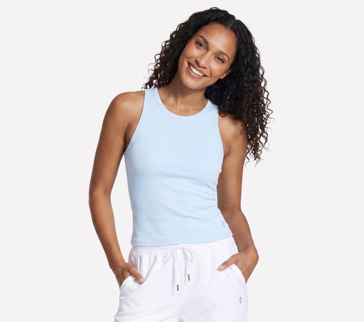 GO WALK Luxe Rib Tank | Skechers discount