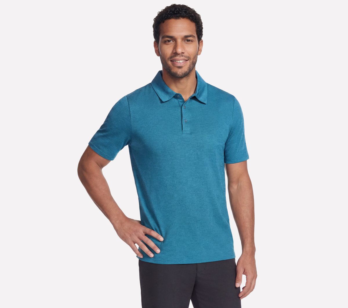 GO GOLF GO DRI All Day Stripe Polo | Skechers near me