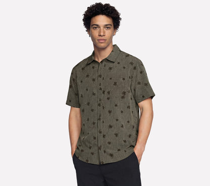 The GO WALK Air Printed Short Sleeve Shirt | Skechers on sale