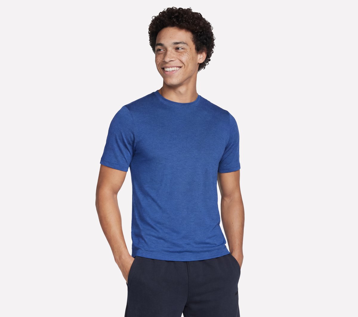 GO DRI All Day Stripe Tee | Skechers near me