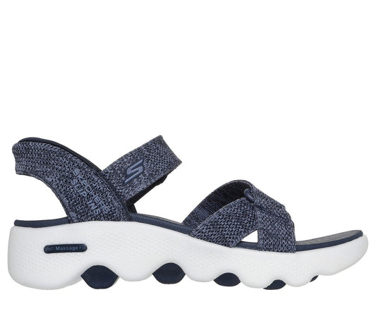 Slip-ins: GO WALK Massage Fit Sandal - Heather | Skechers on sale