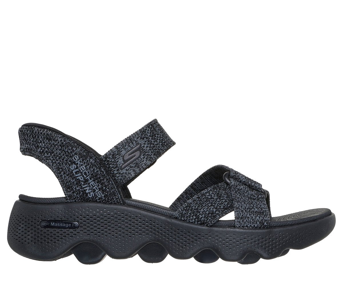 Slip-ins: GO WALK Massage Fit Sandal - Heather | Skechers on sale