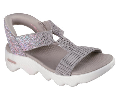 Slip-ins: GO WALK Massage Fit Sandal - Confetti Sky | Skechers discount