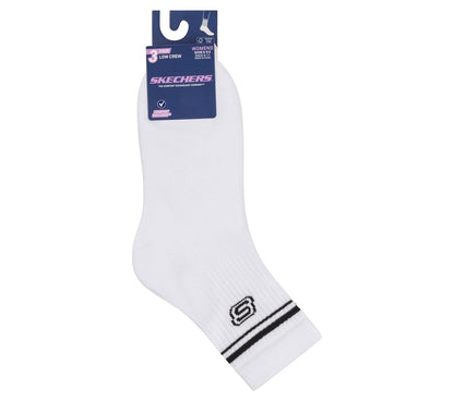3 Pack Women's Low Crew Varsity Socks | Skechers US