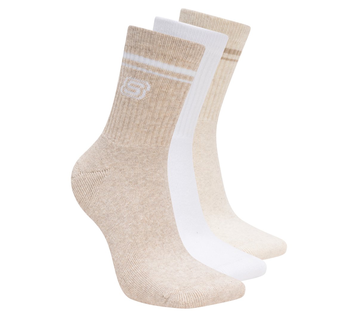 3 Pack Women's Low Crew Varsity Socks | Skechers US