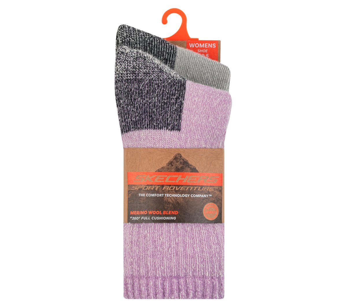 2 Pack Women's Crew Wool Socks | Skechers near me