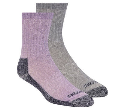 2 Pack Women's Crew Wool Socks | Skechers near me