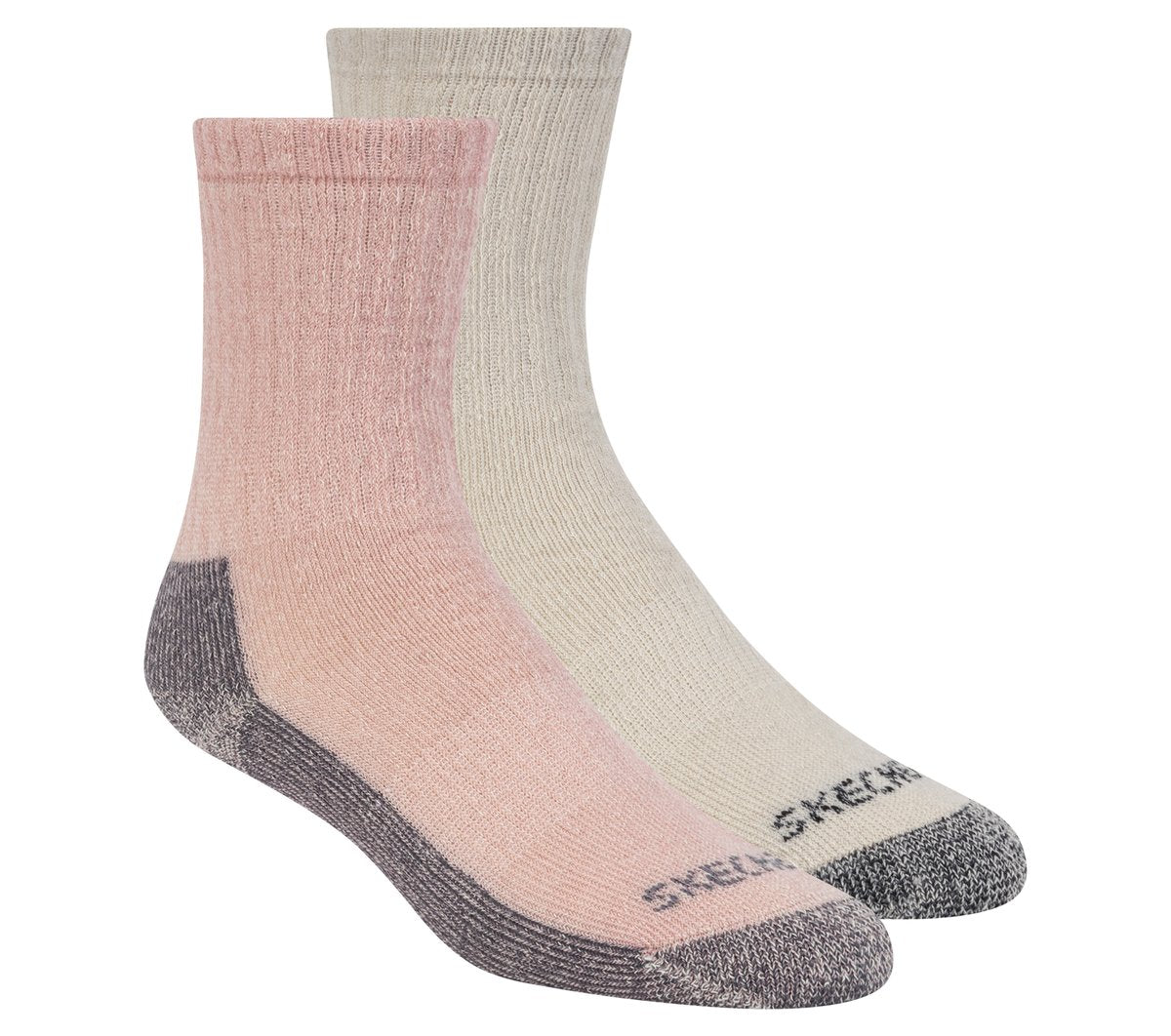 2 Pack Women's Crew Wool Socks | Skechers near me