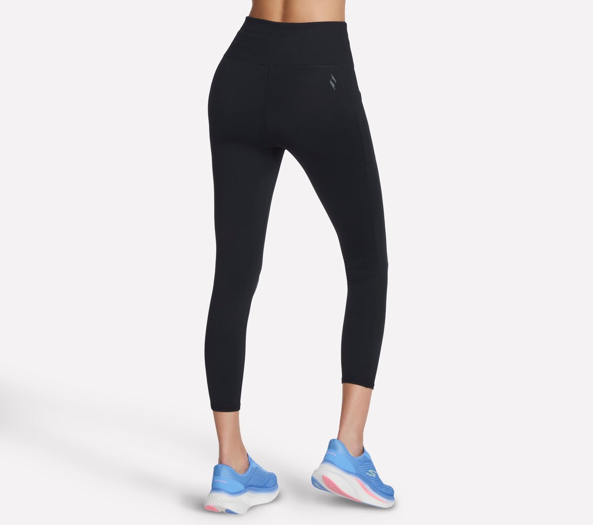 GO WALK Rib Mix High Waisted 7/8 Legging | Skechers USA