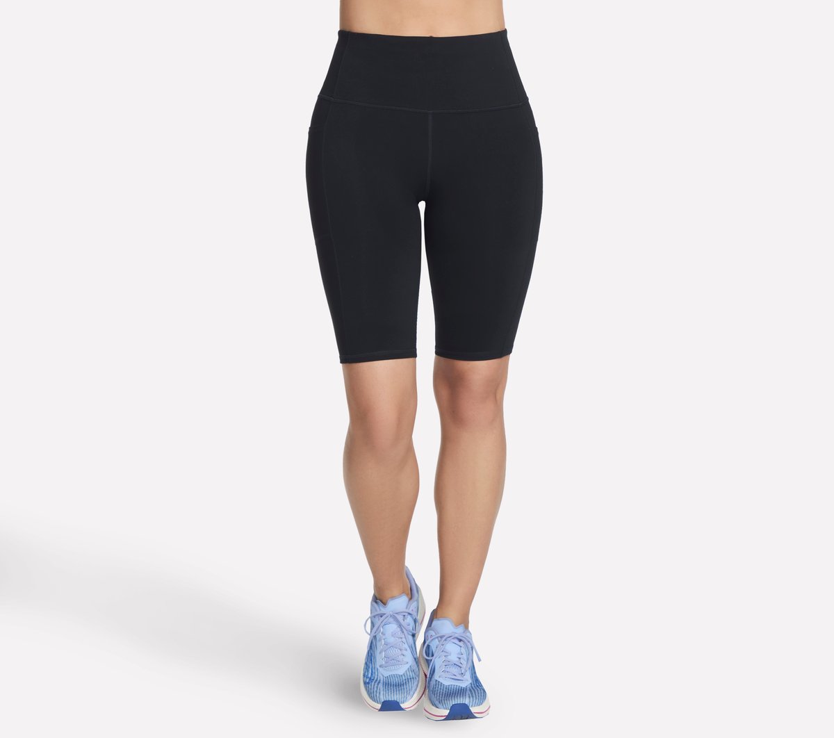 GO WALK High Waisted 10 Inch Bike Short | Skechers on sale