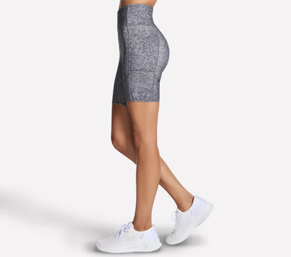 GO FLEX Printed High Waisted 8 Inch Bike Short | Skechers sale