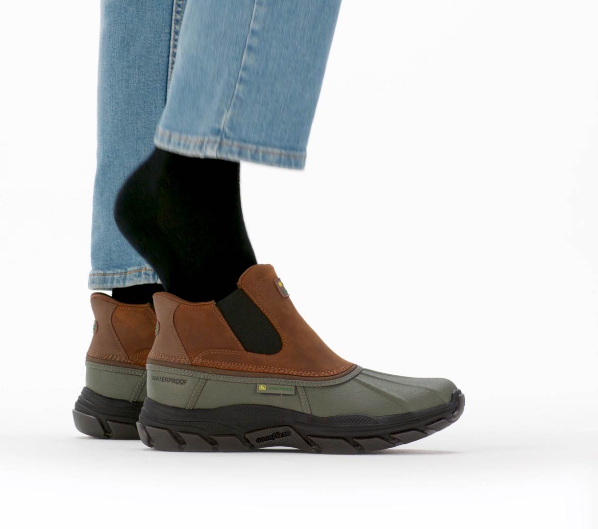 Slip-ins John Deere Waterproof Relaxed Fit: Respected - Langdon | Skechers sale