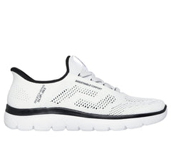 WHITE / BLACK