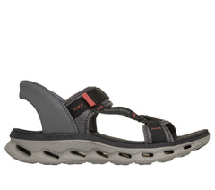 GRAY / RED