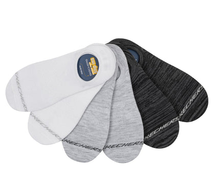 6 Pack Men's Sneaker Liner Socks | Skechers on sale