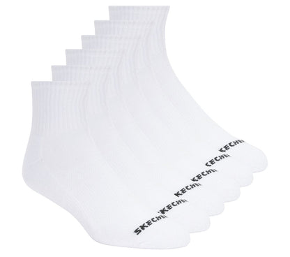 6 Pack Core Quarter Large Socks | Skechers near me