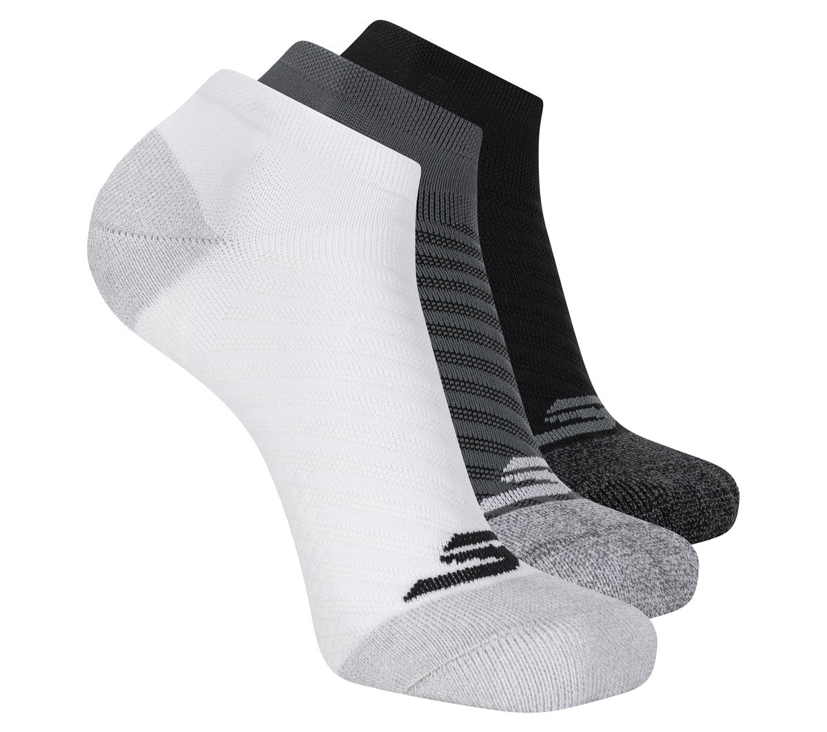 3 Pack Men's Terry Low Cut Socks | Skechers online