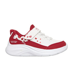 WHITE / RED