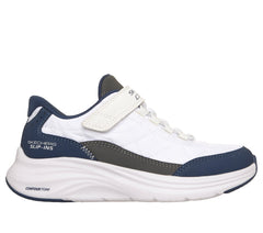 WHITE / NAVY