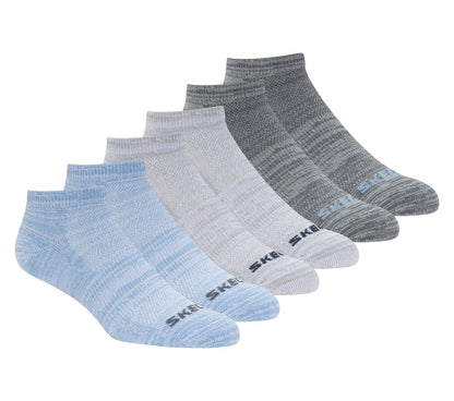 6 Pack Low Cut Non Terry Socks | Skechers online